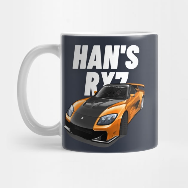 Han's rx7 tokyo drift by MOTOSHIFT